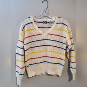 Duck Soup Vintage Striped Sweater Size Medium
